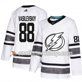 Adidas Maillot de Hockey Tampa Bay Lightning Andrei Vasilevskiy 88 2019 All-Star Blanc Authentic - Homme